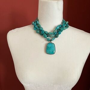 Elegant Turquoise Necklace